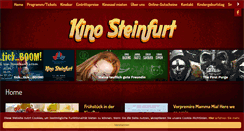 Desktop Screenshot of kino-steinfurt.de